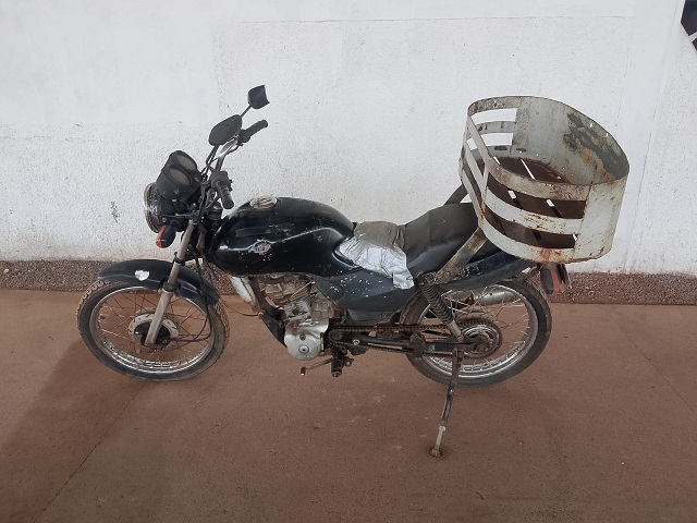 Honda CG 125 FAN 2008 em leilão