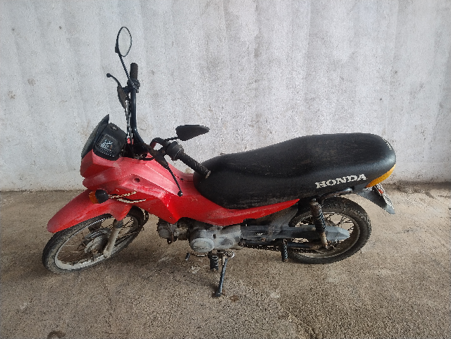 HONDA - POP100 - leilão extrajudicial - SN PA - lance mínimo R$ 3.023